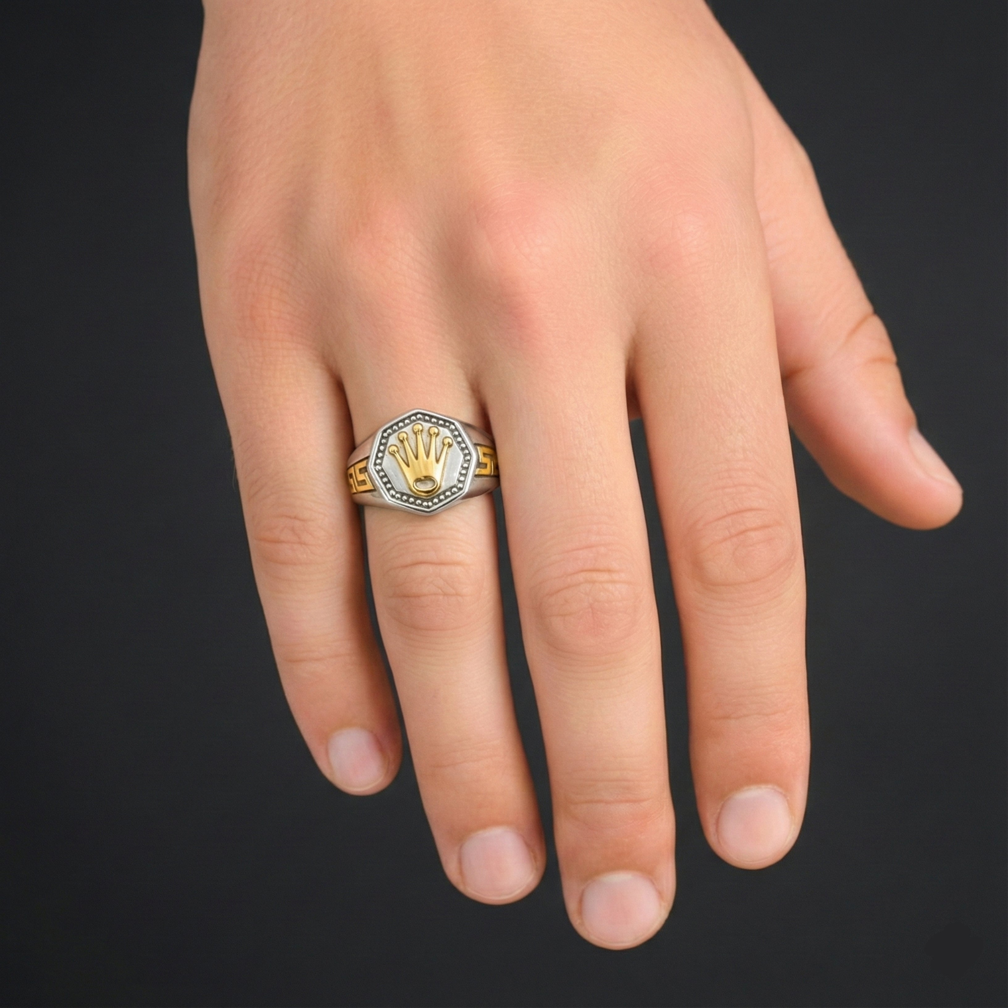 THING CROWN PRESTIGE - STEEL - Pure Stainless Steel Men’s Steel